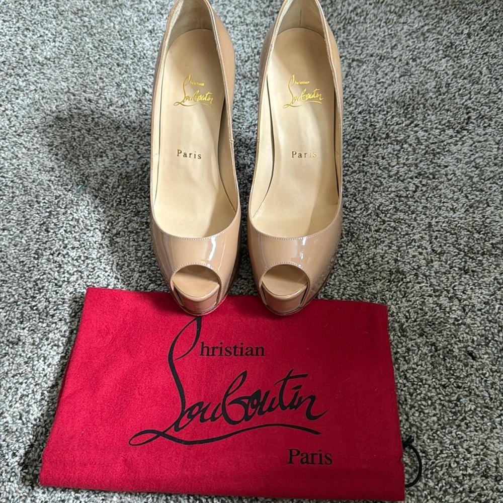Nude Louboutin Prive Heels